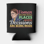 ルスバダーギンズバーグ婦人弁護士判事 缶クーラー (正面)