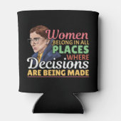 ルスバダーギンズバーグ婦人弁護士判事 缶クーラー (裏面)