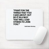 ルスバダーギンズバーグ引用文気に マウスパッド (マウス)