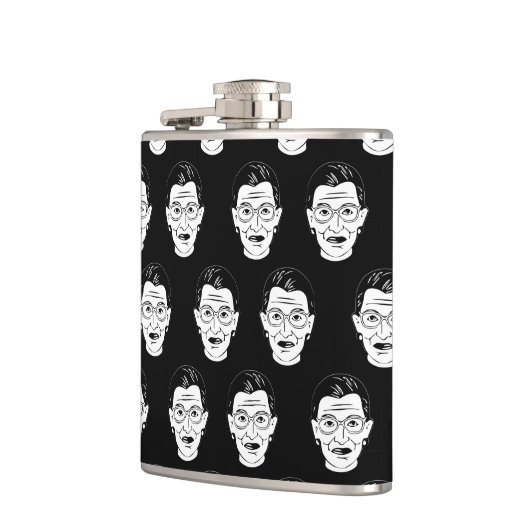 ルスバダーギンズバーグ顔フェミニストフェミニストRBG フラスク (左)