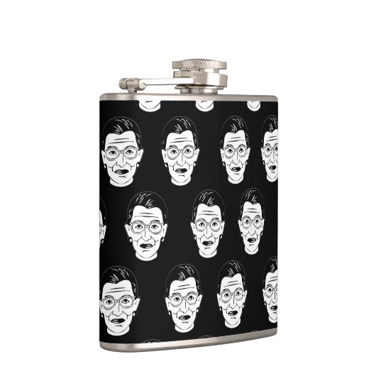 ルスバダーギンズバーグ顔フェミニストフェミニストRBG フラスク (右)