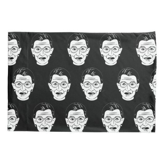 ルスバダーギンズバーグ顔フェミニストフェミニストRBG 枕カバー (裏面)