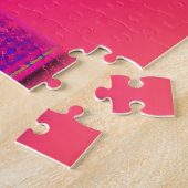 ルスバダーギンズバーグ1983アートポップ・アートのポートレート ジグソーパズル (側面)