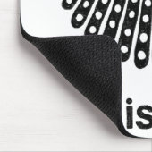 ルスバダーギンズバーグI反対意見RBGカラー マウスパッド (コーナー)