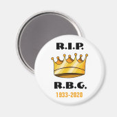 ルスバダーギンズバーグRBG安静時 マグネット (正面/裏面)