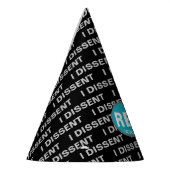 ルスバダーギンズバーグRBG最高裁判所フェミニスト パーティーハット (左)