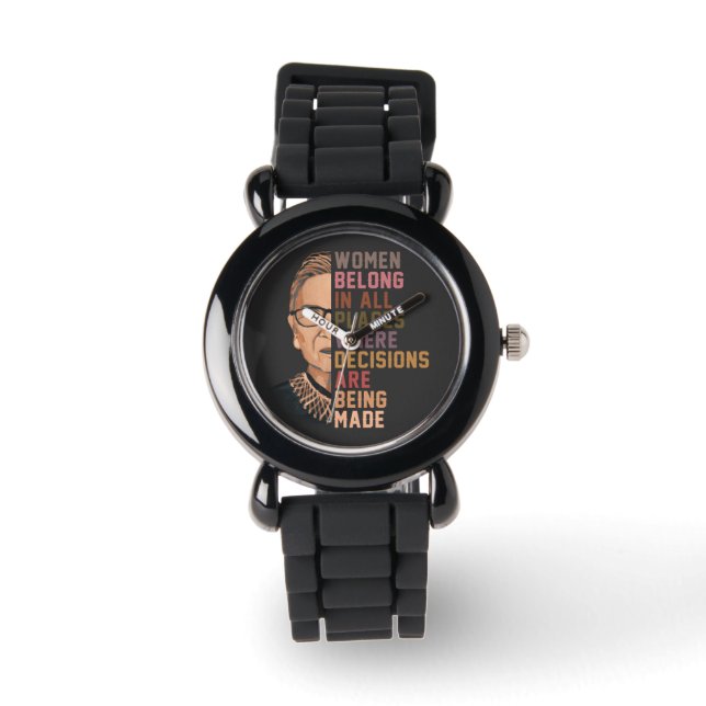 ルスバダーギンズバーグRBG 腕時計 (正面)