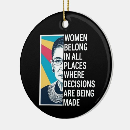 ルスバダー引用文ズブルグ引用文 セラミックオーナメント (左)