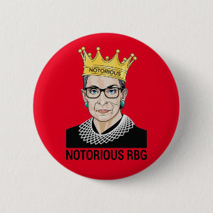 ルスバダー·ギンスバーグ悪名高いRBG 缶バッジ