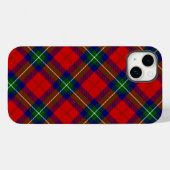 ルスベンタータンチェック赤い緑の青い格子縞 Case-Mate iPhoneケース (裏面 (横))