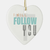 ルス・ク後を追リス・トムリンの崇拝をお祈りします セラミックオーナメント (右)