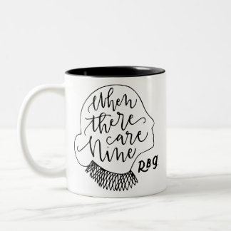 ルス・バダー・ギンスバーグ、9世銀行あり ツートーンマグカップ