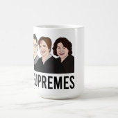 ルス·バダー·ギンスブルグ·マグ最高裁女性 モーフィングマグカップ (中央)