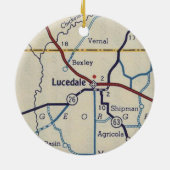 ルセデールMSヴィンテージマップ セラミックオーナメント (裏面)