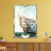 ルソレイユの後王室の城 キャンバスプリント (インサイチュ (リビング))