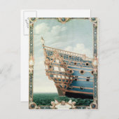 ルソレイユの後王室の城 ポストカード (正面/裏面)