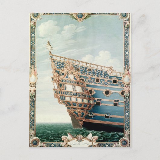 ルソレイユの後王室の城 ポストカード (正面)