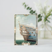 ルソレイユの後王室の城 ポストカード (スタンド正面)