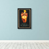 ルソレイユコンサーズヴィンテージアド キャンバスプリント (インサイチュ (ウッドフロア))