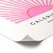 ルソレイユ01サンピンクサンシャイン ポスター (角)