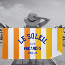 ルソレイルバカンスコートダジュールカバナストライプ