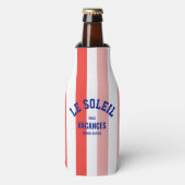 ルソレイルバカンスリヴィフランスのエラカバナストライプ ボトルクーラー (ボトル正面)