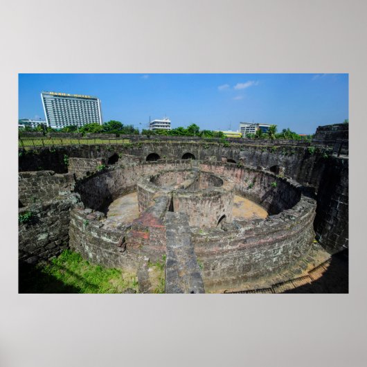 ルソンの時計塔の遺跡 ポスター (正面)