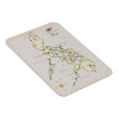 ルソン図解入りの、写真付きのフィリピンの地図 マグネット (右側)