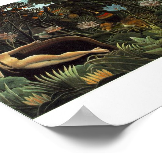 ルソーの夢。 ポスター (角)