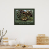 ルソーの飢えたライオンのポスター ポスター (キッチン)