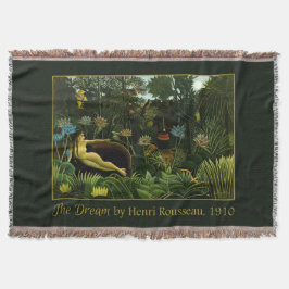 ルソーの「夢」のアートスローブランケット スローブランケット