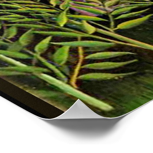 ルソーインスパイアの詩人 ポスター (角)