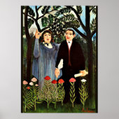 ルソーインスパイアの詩人 ポスター (正面)