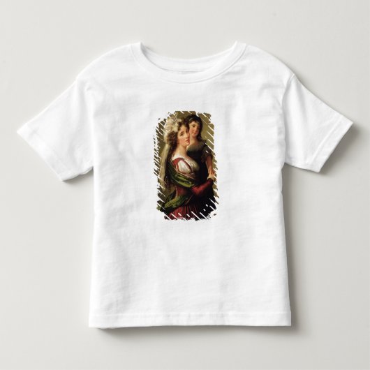 ルソー夫人とその娘, 1789 トドラーTシャツ (正面)