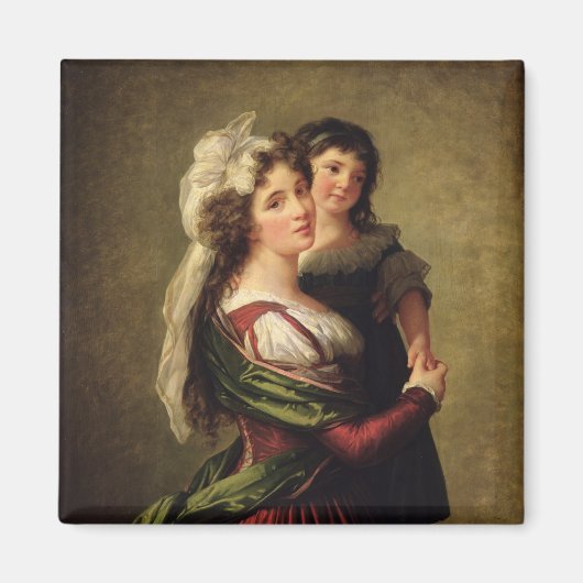 ルソー夫人とその娘, 1789 マグネット (正面)