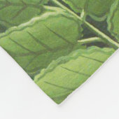 ルソー熱帯ジャングルリオン絵を描ズ フリースブランケット (角)