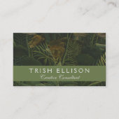 ルソー熱帯ジャングルリオン絵を描ズ 名刺 (正面)