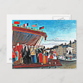 ルソー美術:列強の代表 ポストカード (正面/裏面)