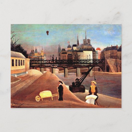 ルソー-イルサンルイスアンドノートルダム ポストカード (正面)