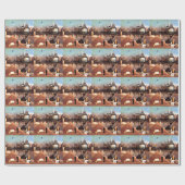 ルソー – イルサンルイ&ノートルダムドパリ ラッピングペーパー (フラット)