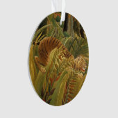 ルソー・ジャングルトロピカルタイガーアート オーナメント (正面)