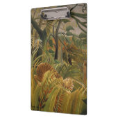 ルソー・ジャングルトロピカルタイガーアート クリップボード (左)