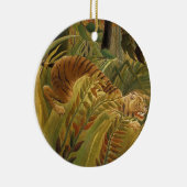 ルソー・ジャングルトロピカルタイガーアート セラミックオーナメント (右)