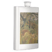 ルソー・ジャングルトロピカルタイガーアート フラスク (右)