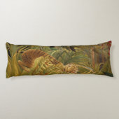 ルソー・ジャングルトロピカルタイガーアート ボディピロー (裏面)