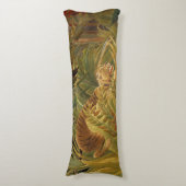 ルソー・ジャングルトロピカルタイガーアート ボディピロー (正面縦)