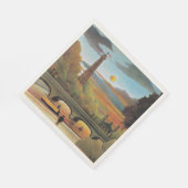 ルソー – セーヌ&エッフェルタワー スタンダードランチョンナプキン (角)