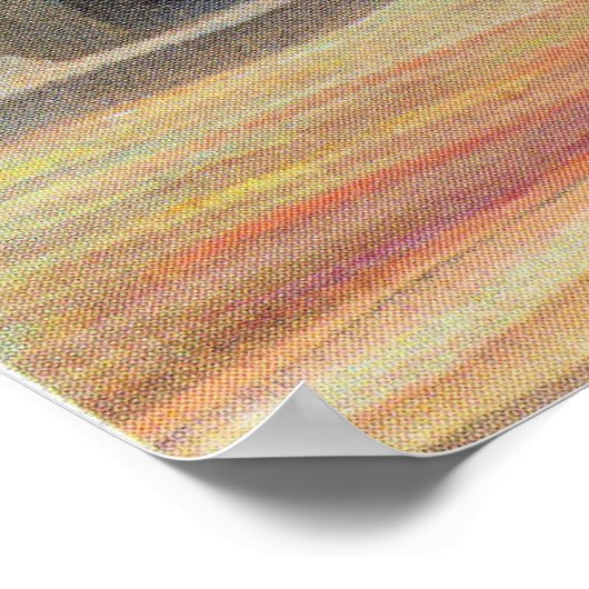 ルソー – セーヌ&エッフェルタワー ポスター (角)