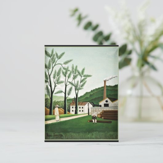 ルソー – ビエヴレスのソーミル素晴らし美術 ポストカード (スタンド正面)