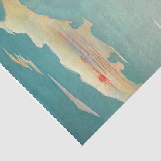 ルソー – 自分自身のポートレート – 風景 – デコページ 薄葉紙 (詳細)